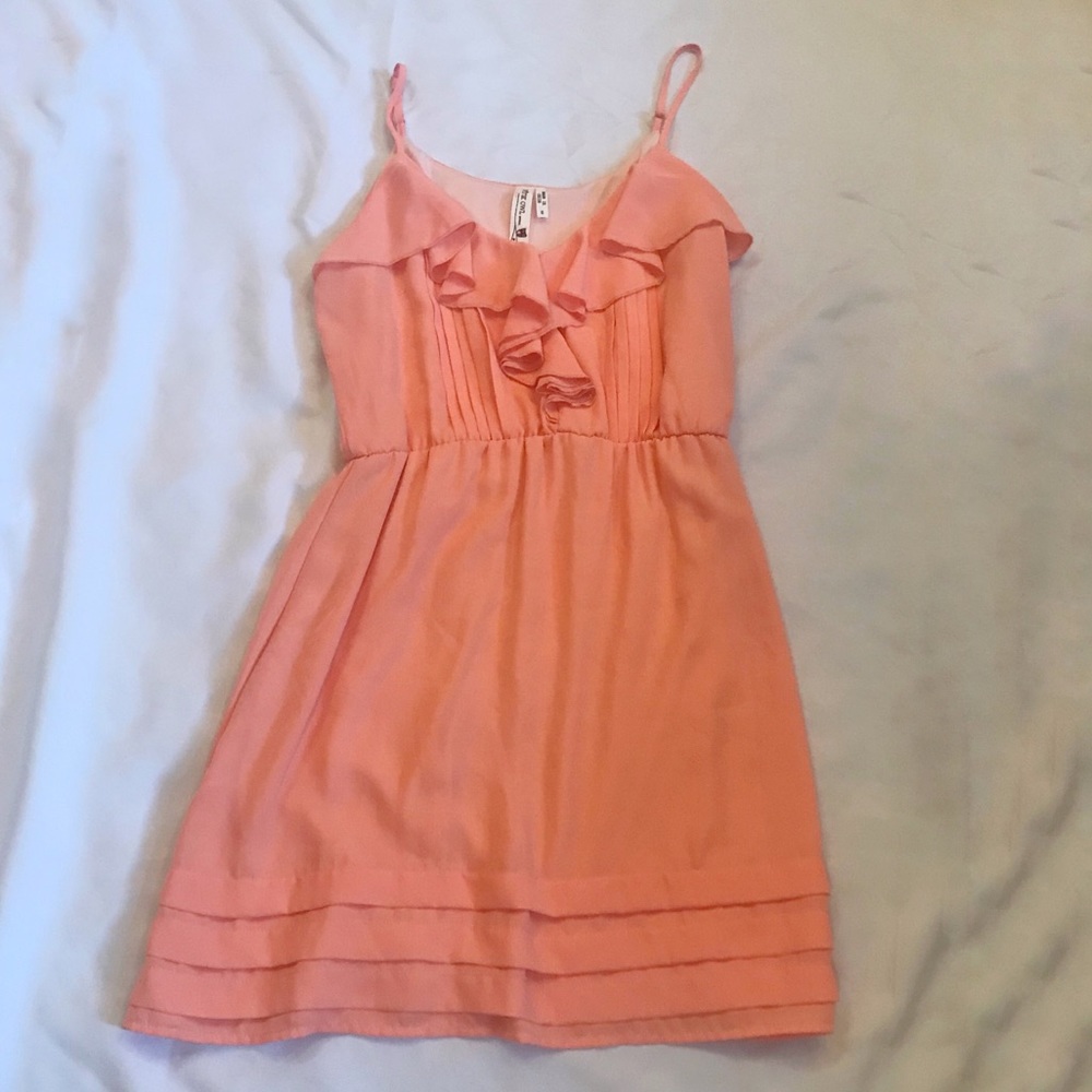 Peach Dress